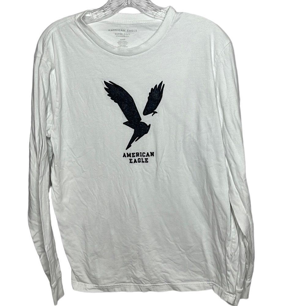 American‎ Eagle Super Soft White Long Sleeve T-shirt. Size small.